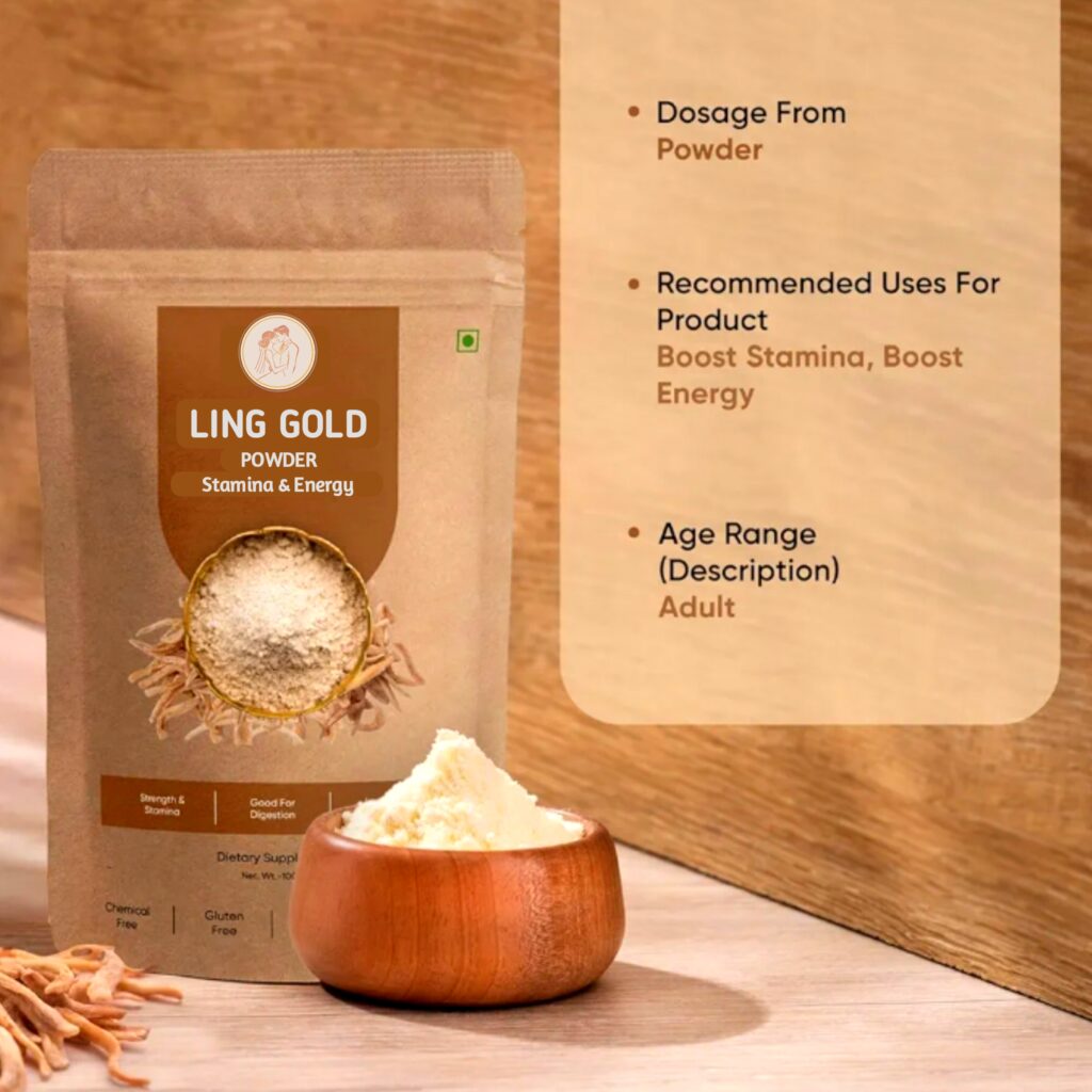 Ling Gold powder dvb